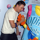 Channing Tatum and his pal Dippin' Dots (Photo: Barry King/WireImage)
